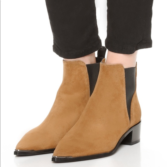 Acne Studios Jensen Suede Booties - Picture 1 of 15